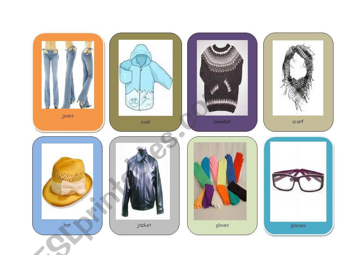 snappy clothes(part2) worksheet