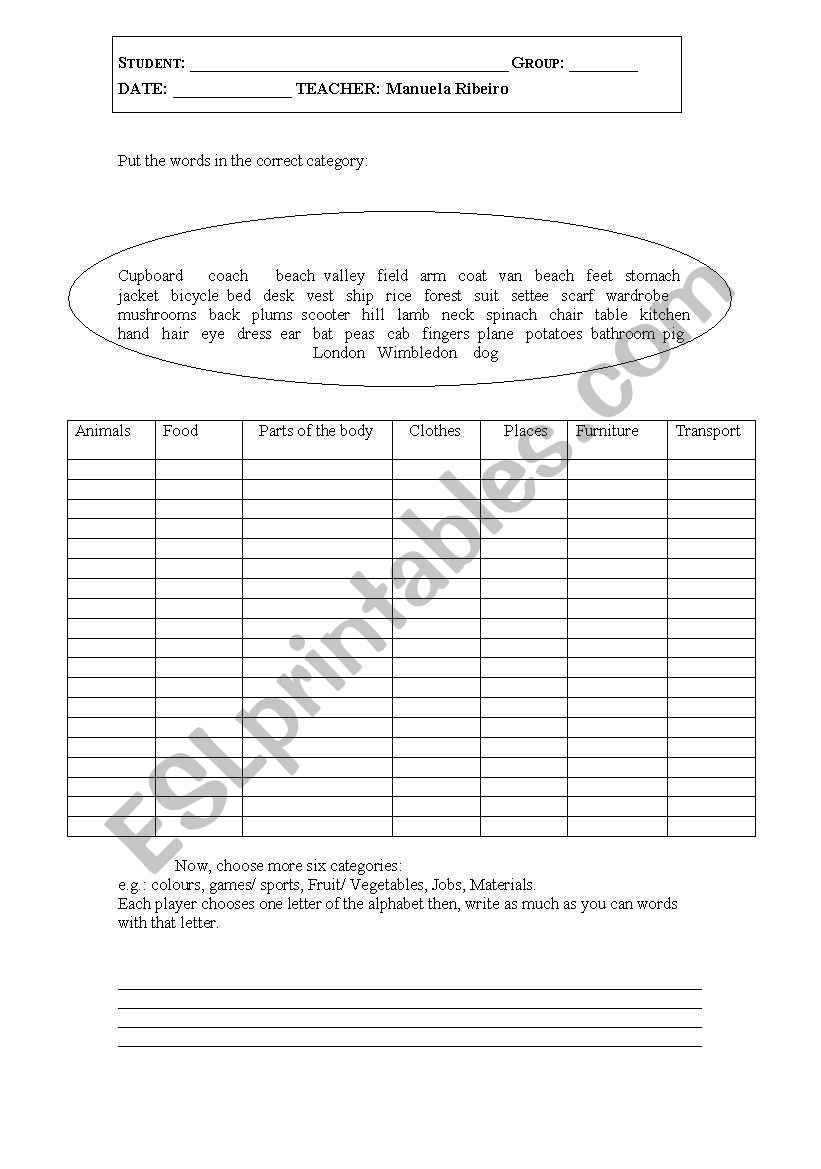 So what? - Game, 2pages worksheet