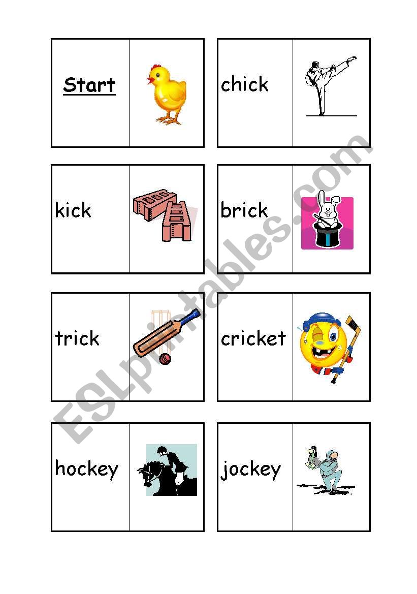 ck loop cards  worksheet