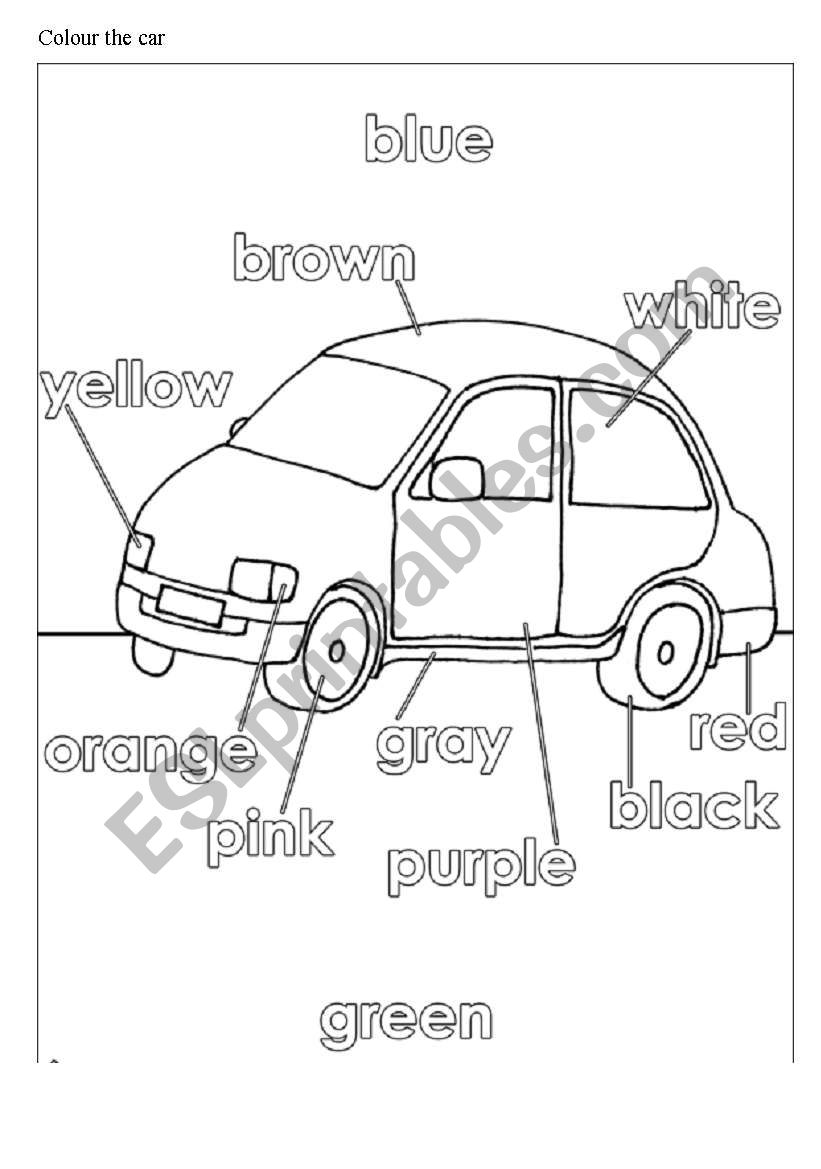 Car worksheet