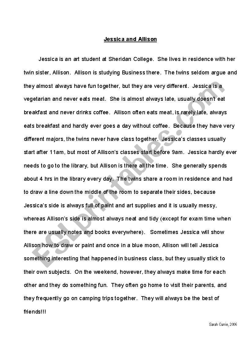Frequency Adverb discovery worksheet
