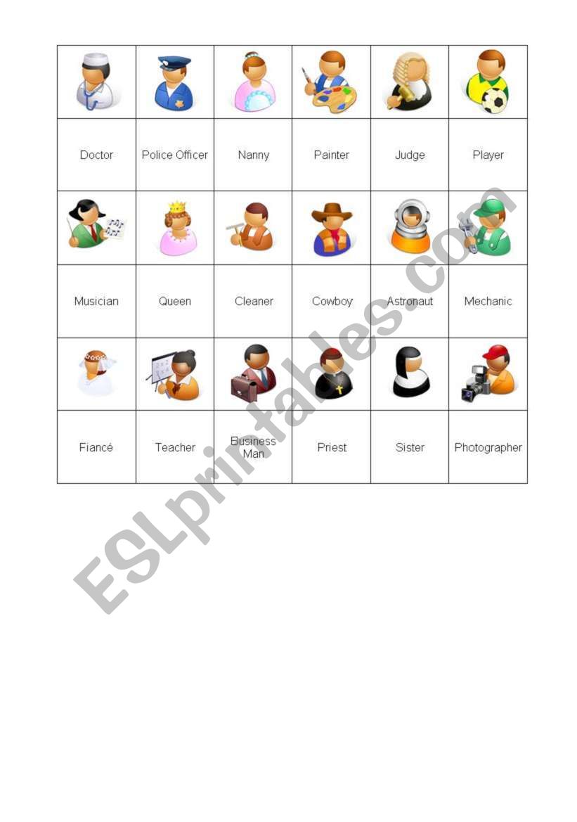 Memory worksheet