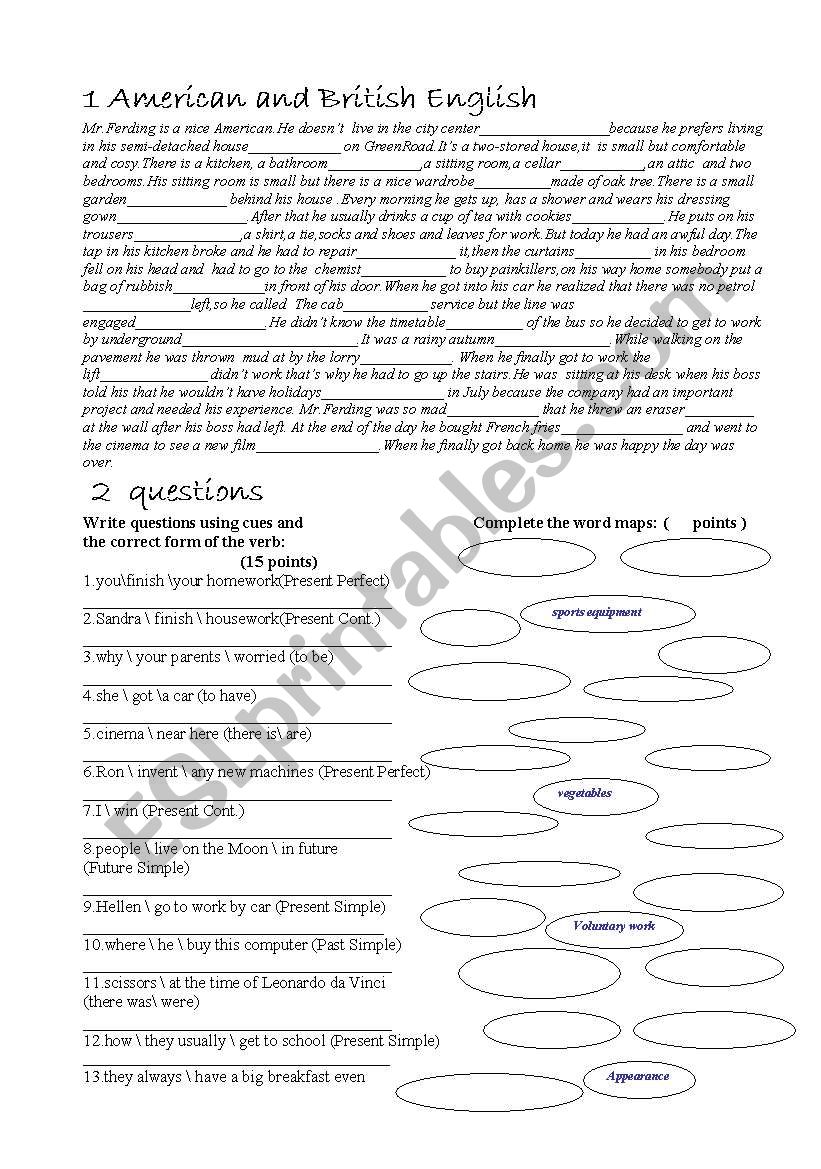 British-American English,Questions,Compound adjectives