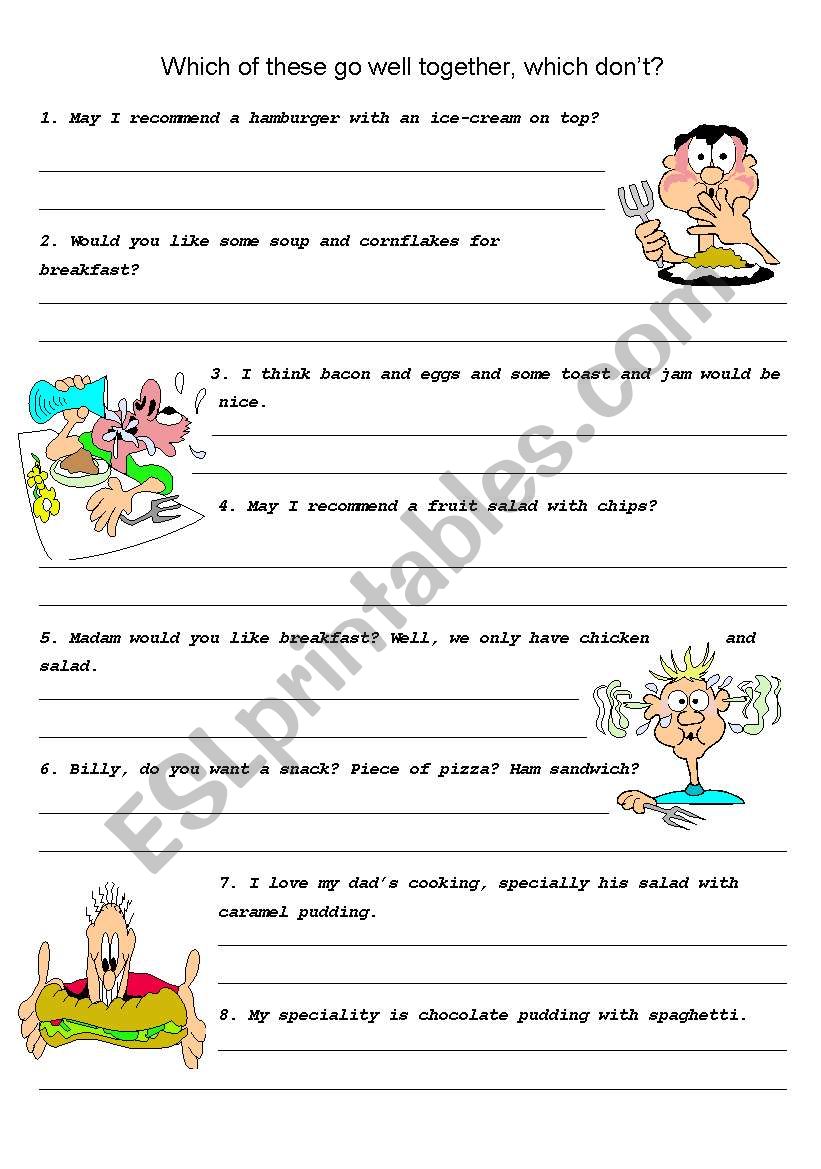 Wrong Match worksheet