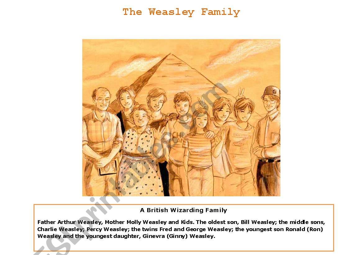The Family: The Weasley Family