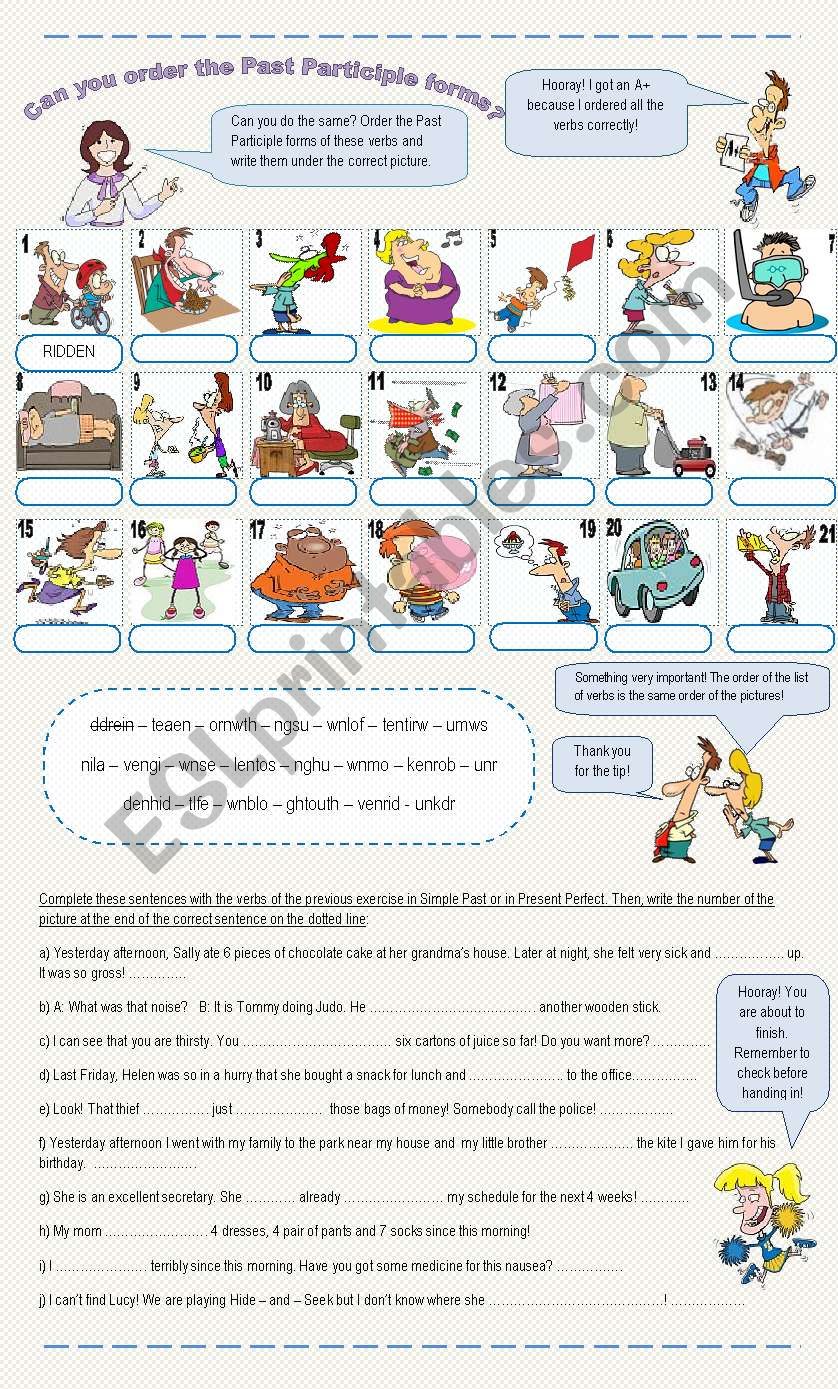 Simple Past and Present Perfect