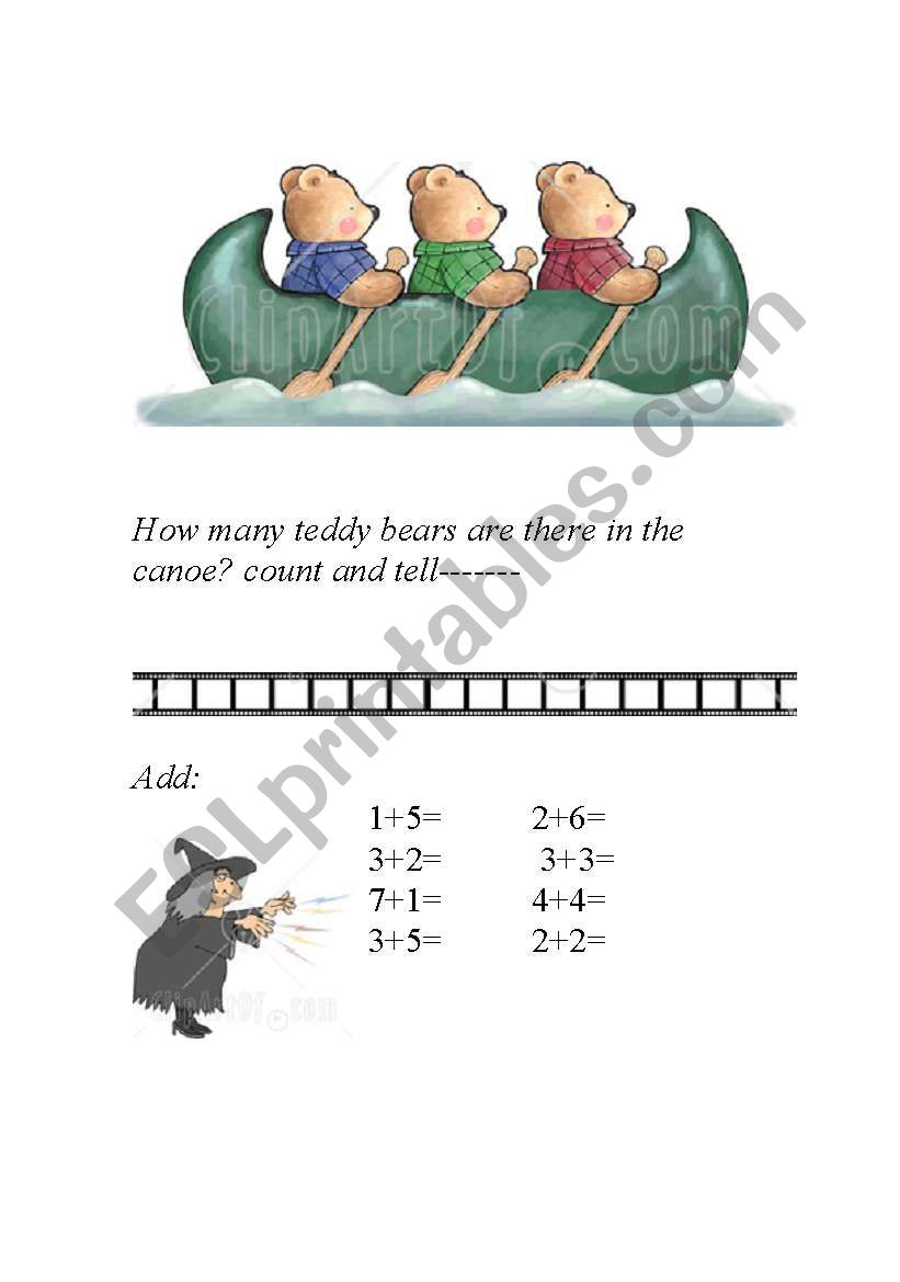 counting numbers worksheet