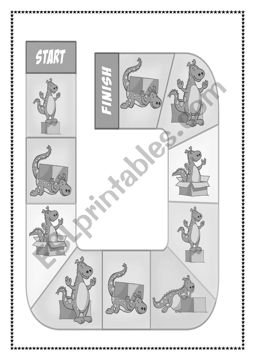 Where is the dinosaur? worksheet