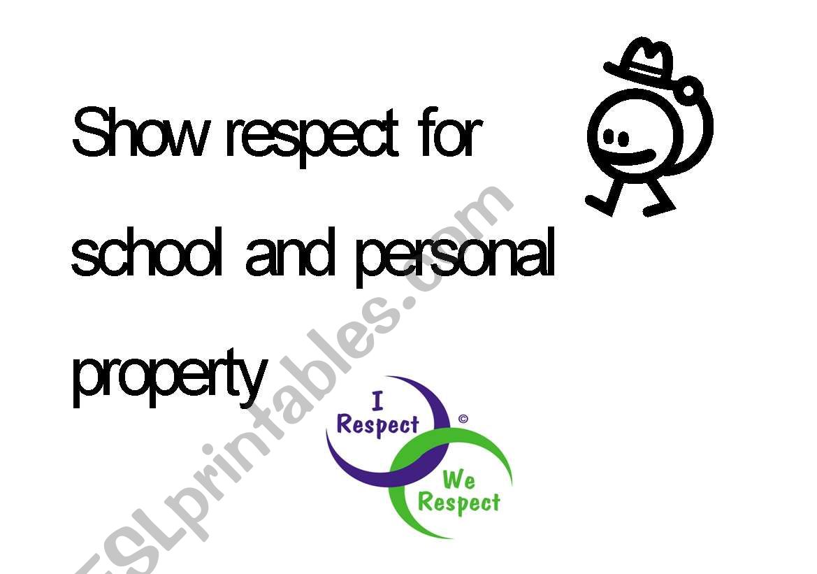 Common Classroom Rules worksheet