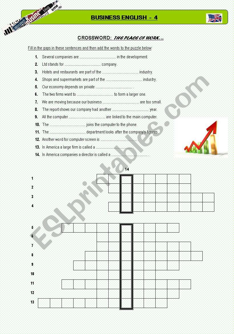 Business English 4 - Crossword