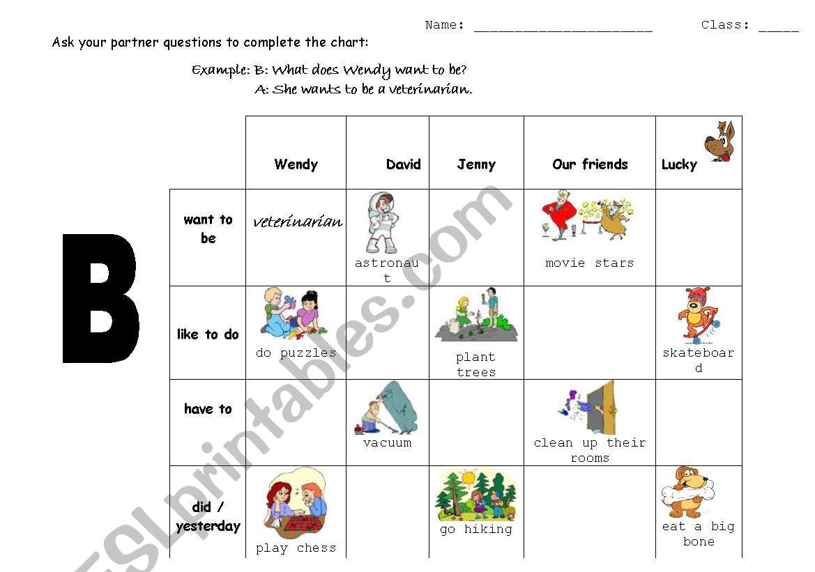 revision  B worksheet