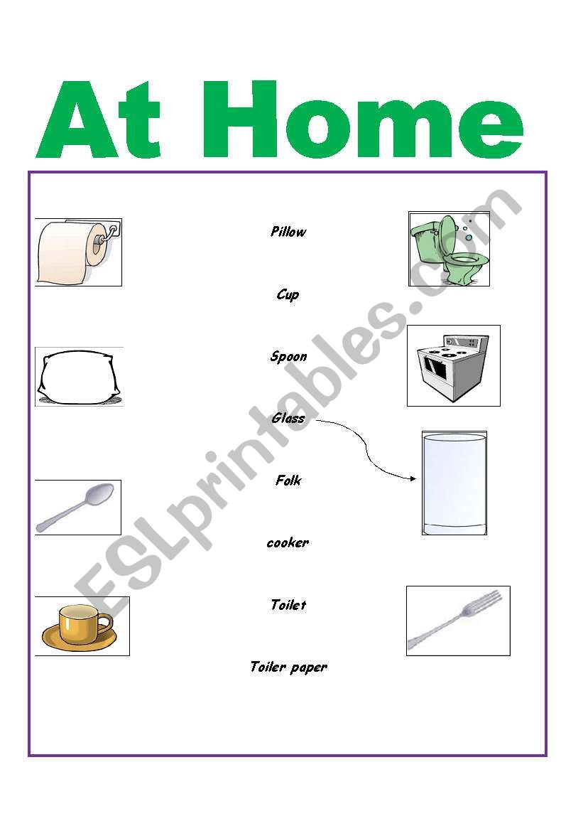 At home worksheet