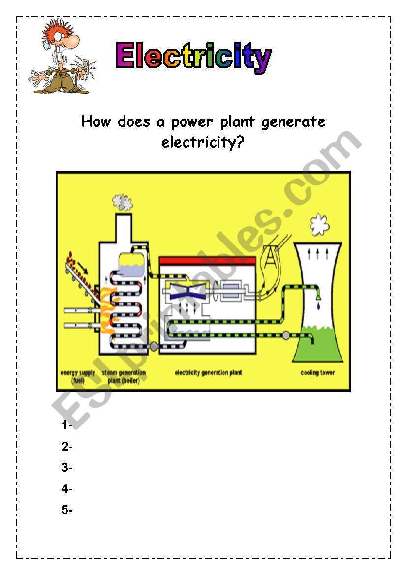 Electricity worksheet