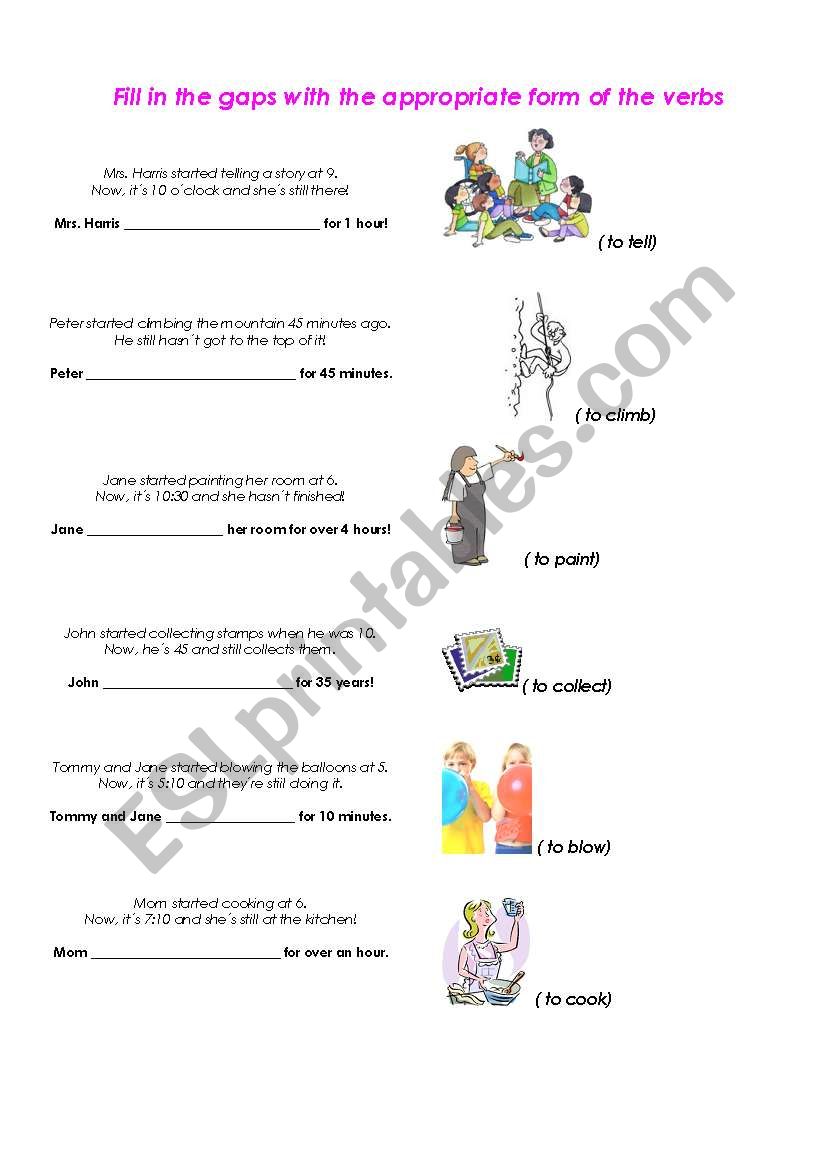 Present Perfect Continuous - Part 1