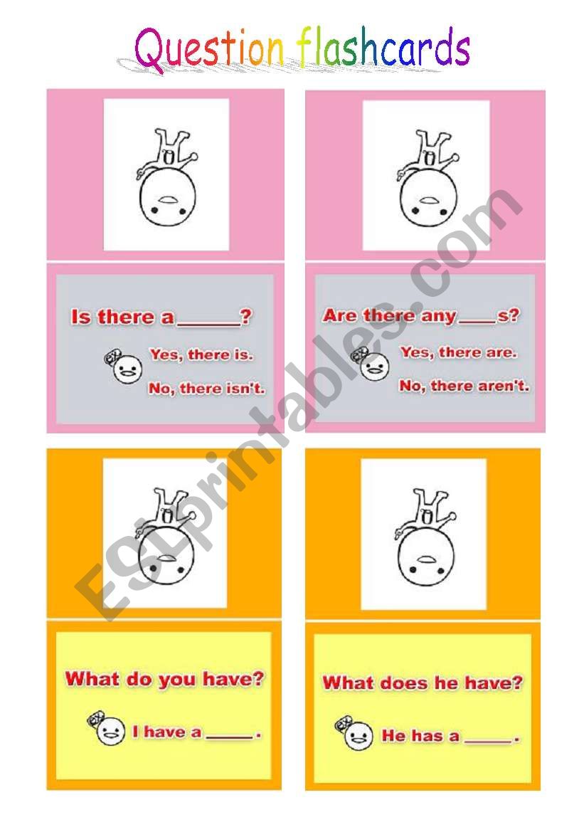 Question cards for conversations 13-24