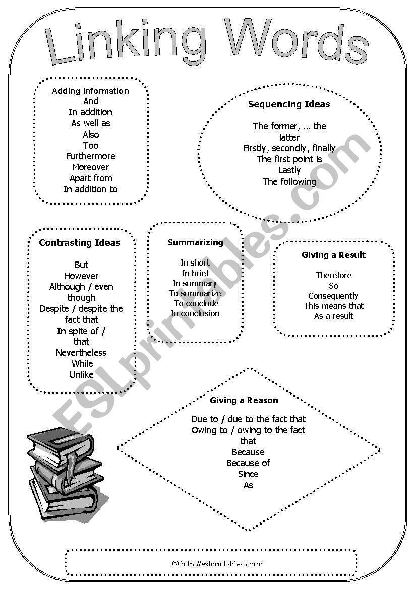 Linking Words worksheet