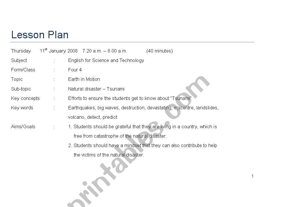 Teaching English for Science & Technology (EST)