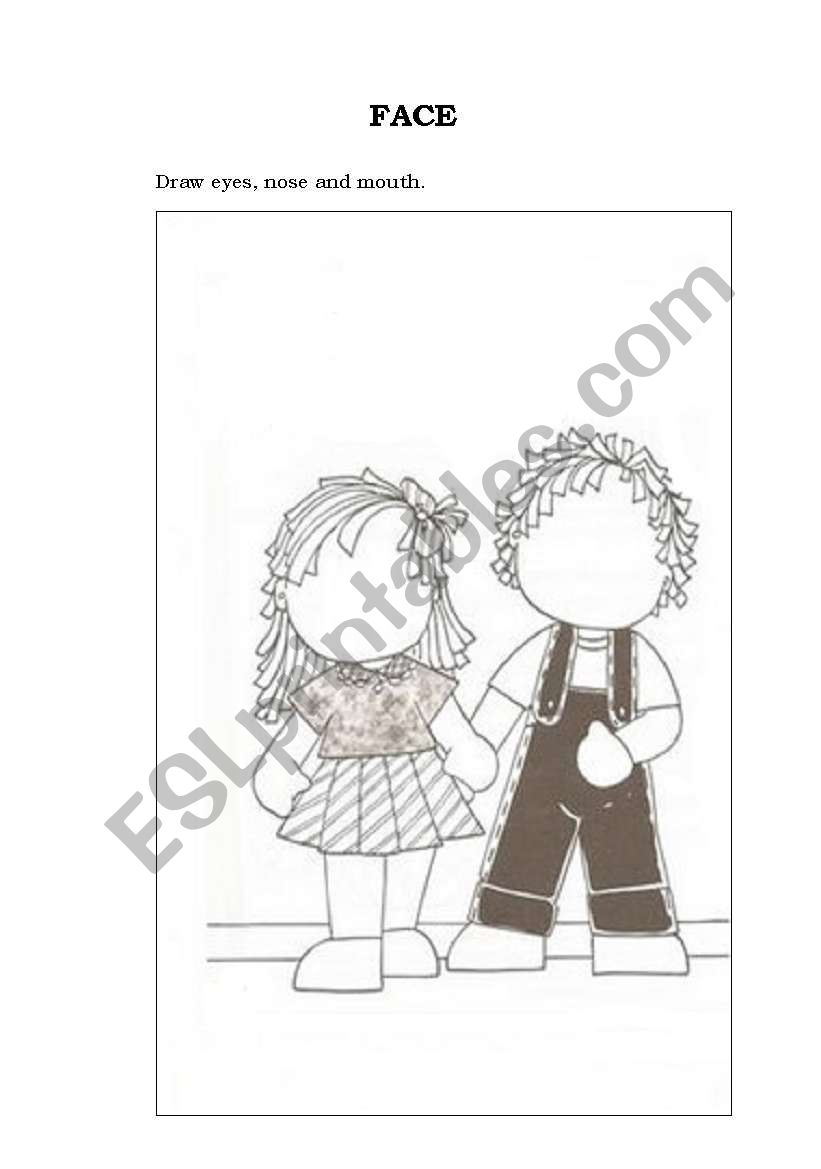 boy and girl worksheet