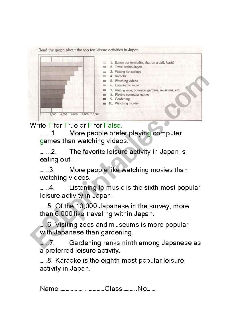 GrapReading worksheet