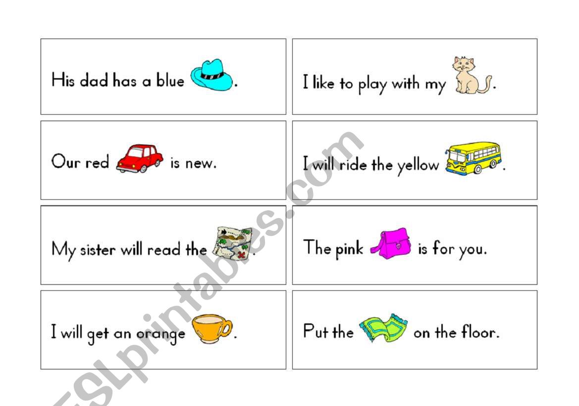 REBUS SHORT VOWEL learning cards pages 1-2 of 4