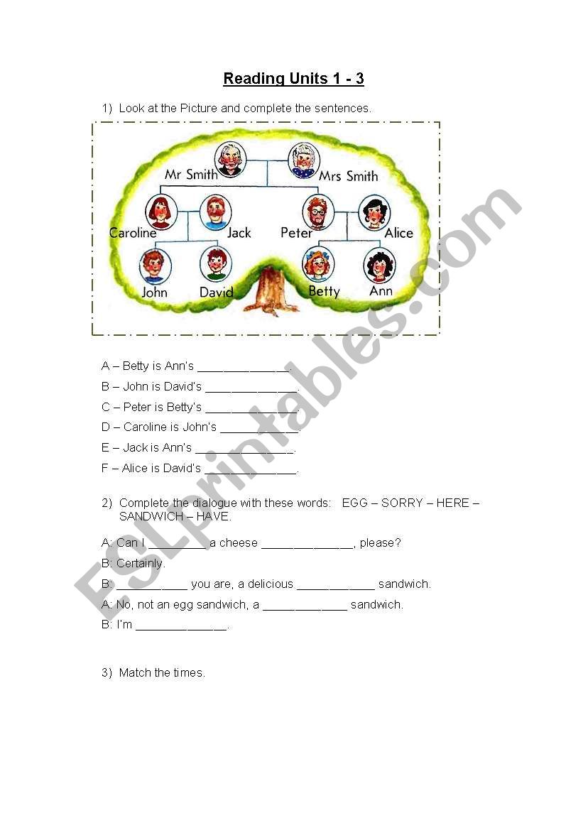 Test worksheet