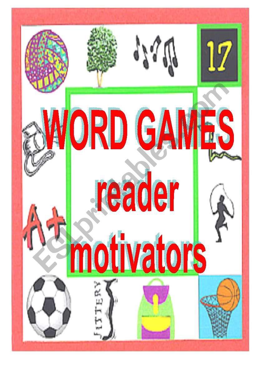 WORD GAMES - to motivate reading