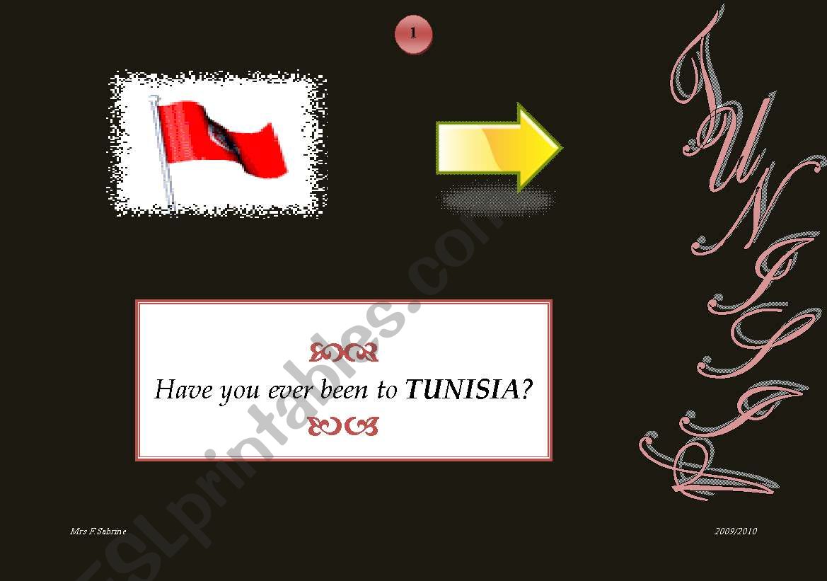 A short exercise about Tunisia. Have u ever been there?
