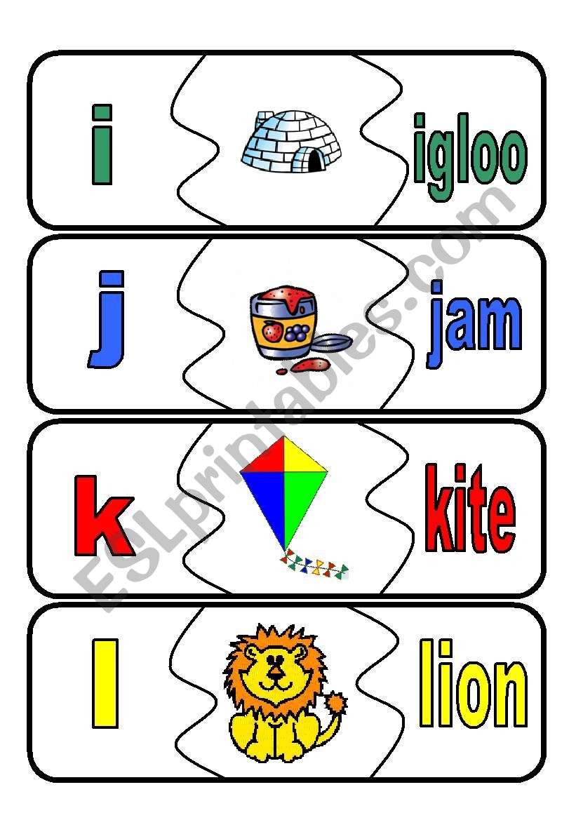 alphabet worksheet