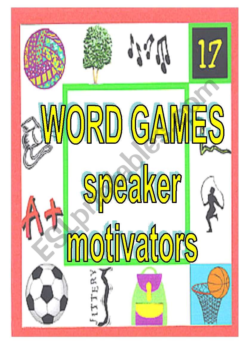 WORD GAMES - speaker motivators