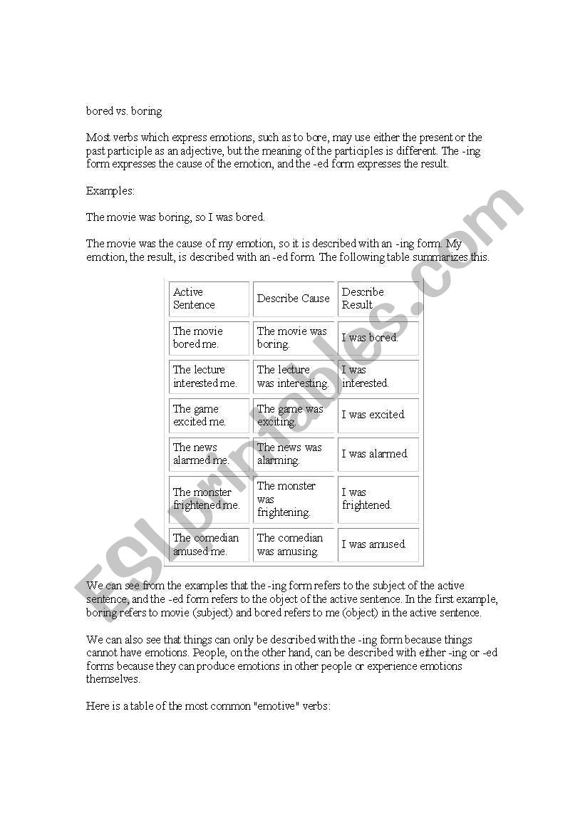 grammar1 worksheet