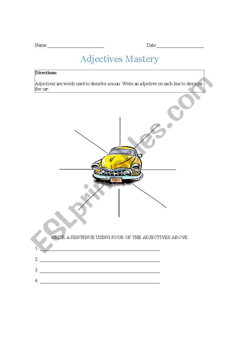comparison worksheet