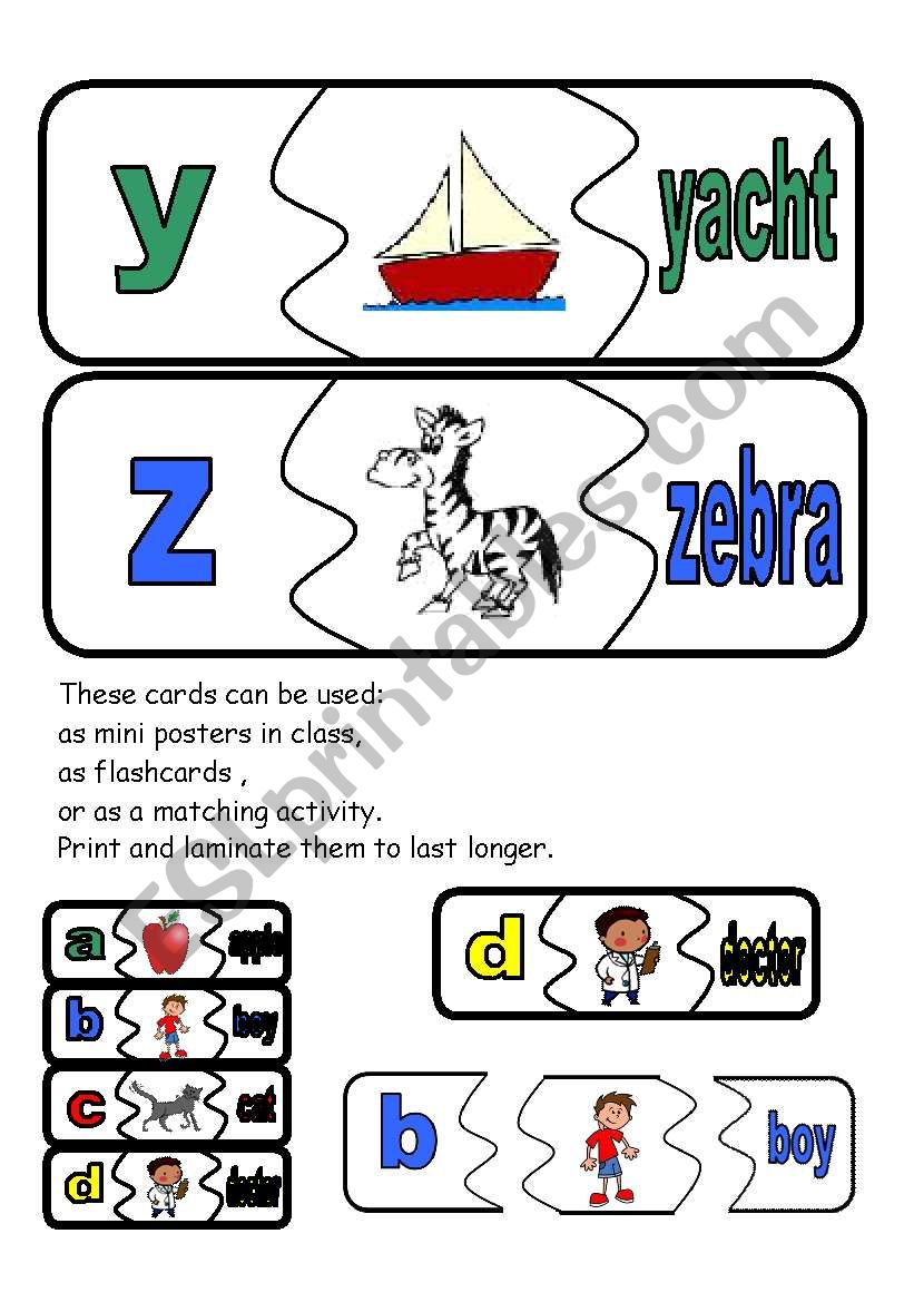 alphabet activity worksheet