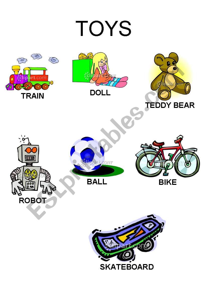 TOYS worksheet