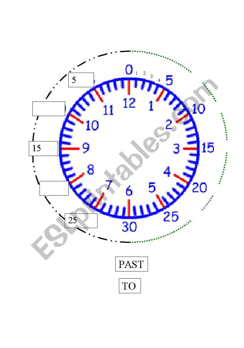 Clock time worksheet