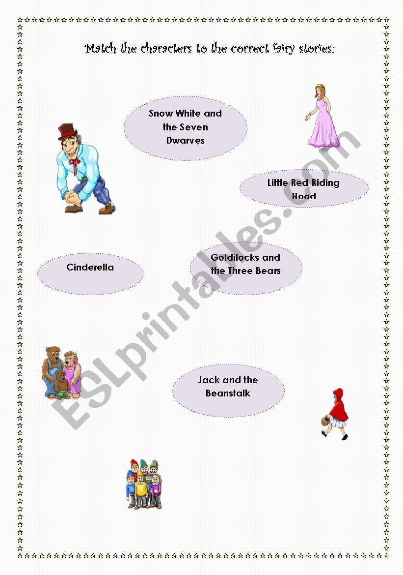 Fairy Tales worksheet