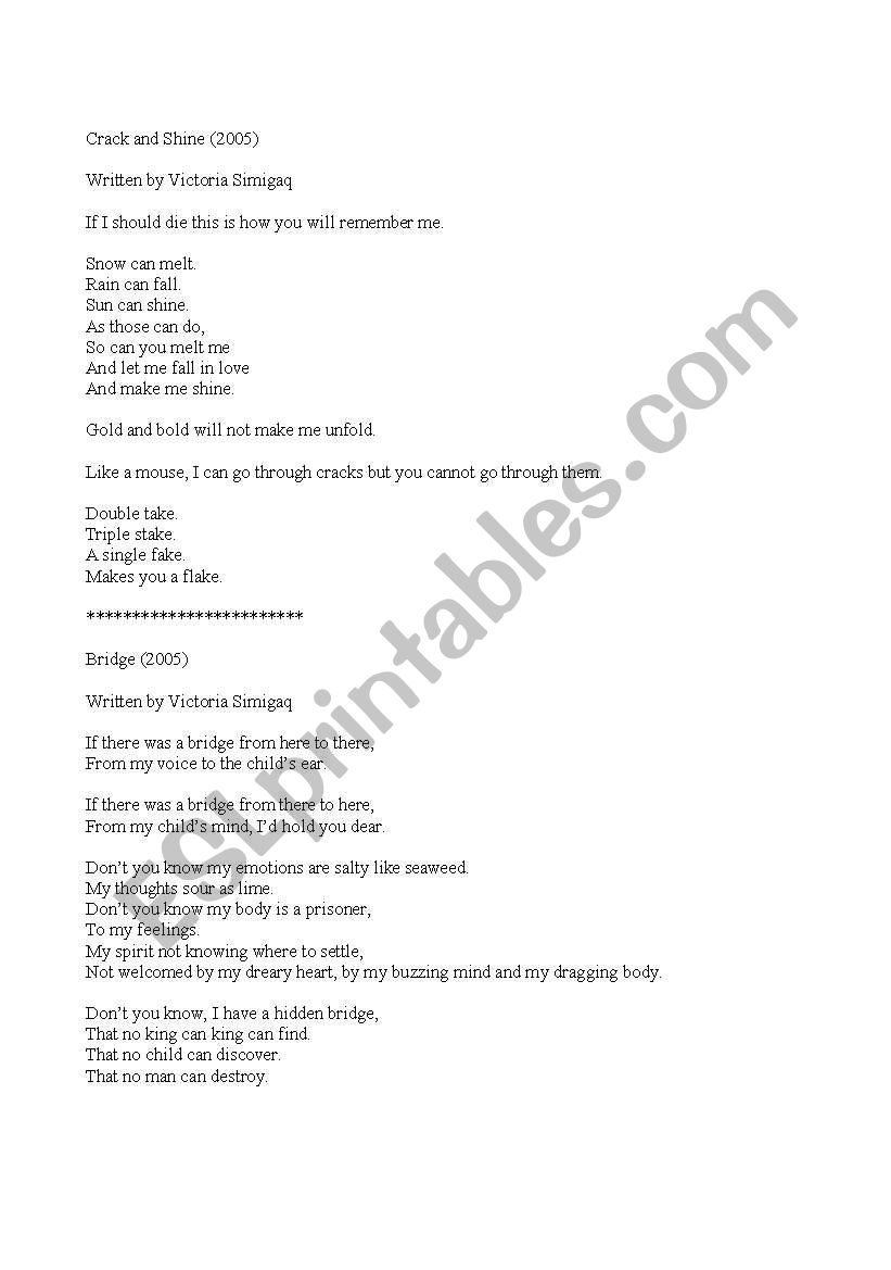 worksheet worksheet