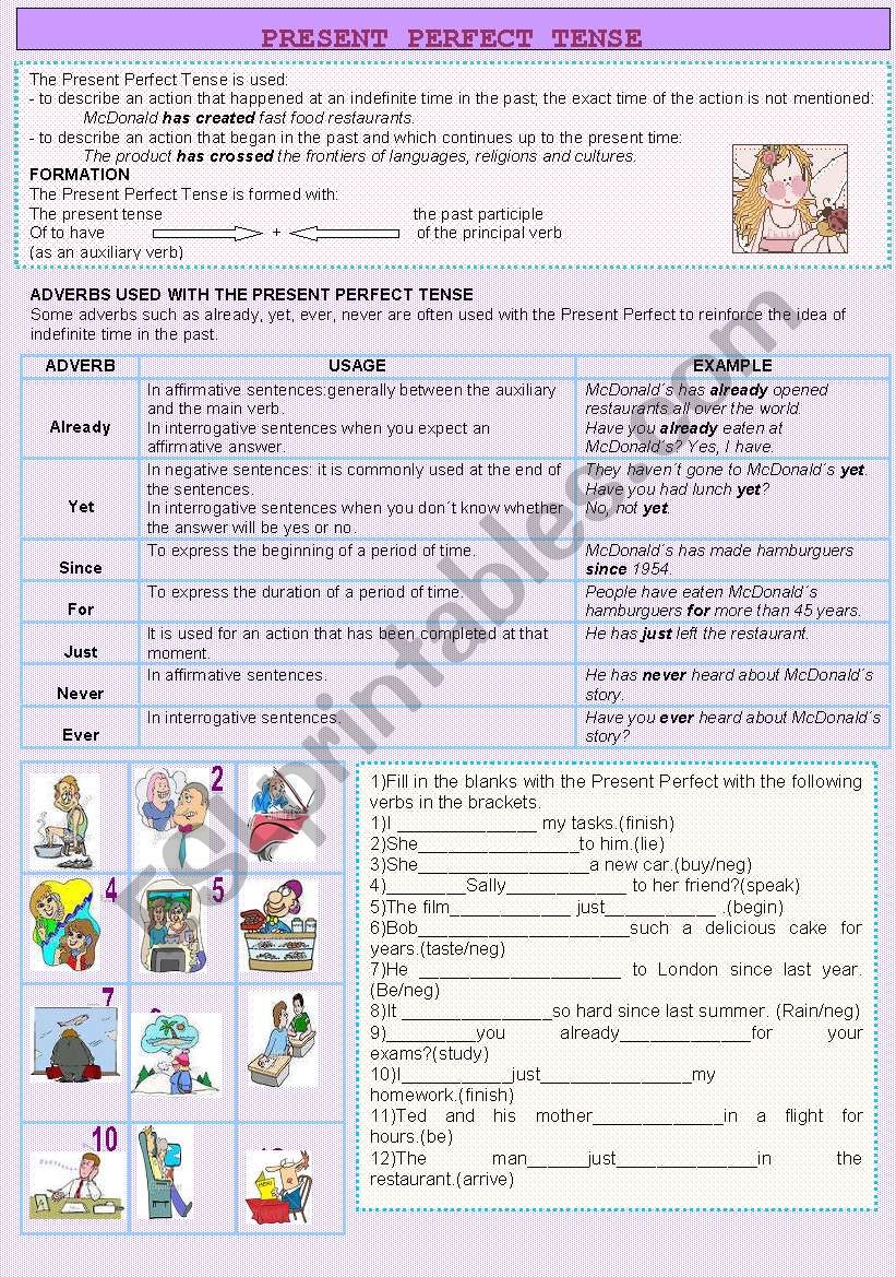 present-perfect-and-adverbs-esl-worksheet-by-kelen-priscila