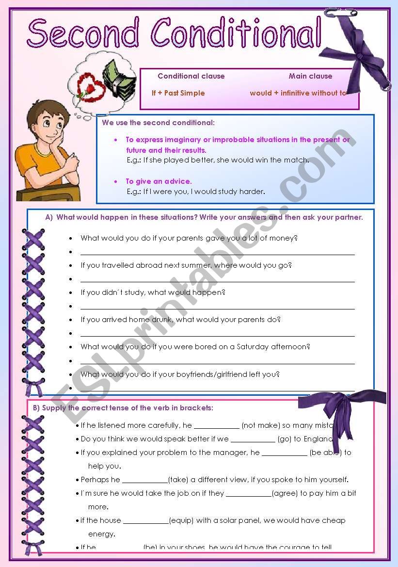 Second Conditional worksheet