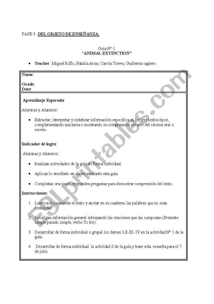 reading comprehension worksheet