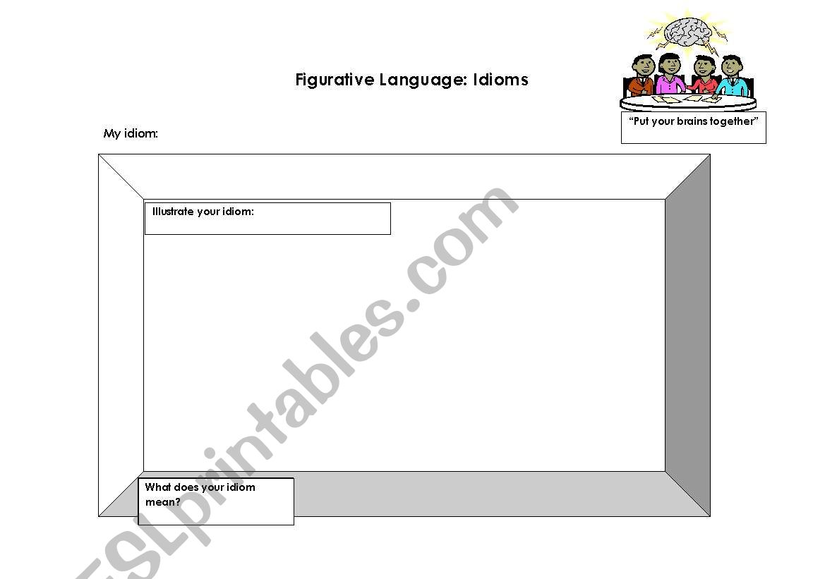 Idioms worksheet
