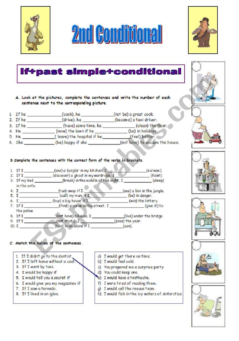 2nd Conditional (21.08.09) worksheet