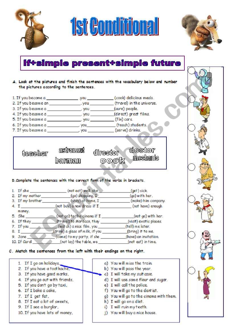 1st Conditional (21.08.09) worksheet