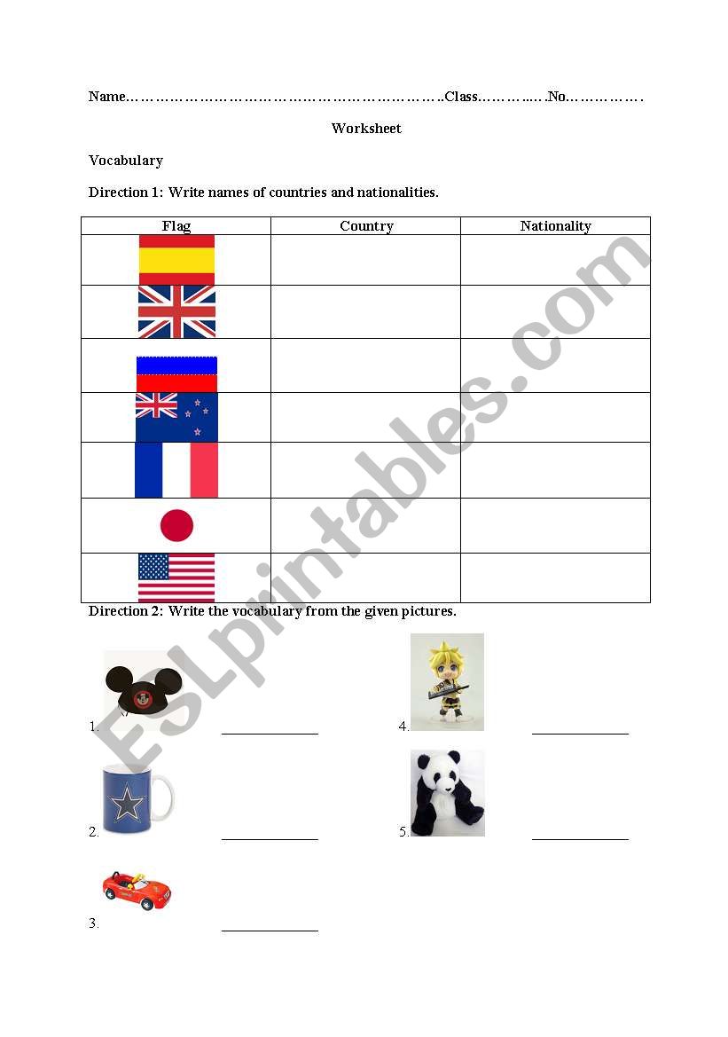 WORKSHEET UNIT2C ACCESS worksheet