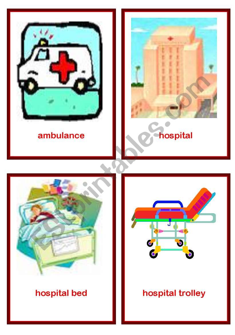 Medical Flash Cards worksheet