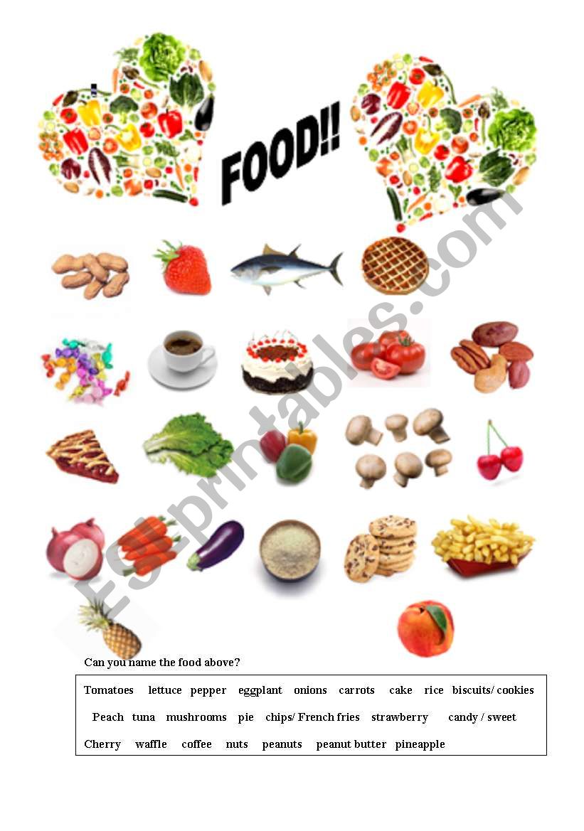 Food! worksheet