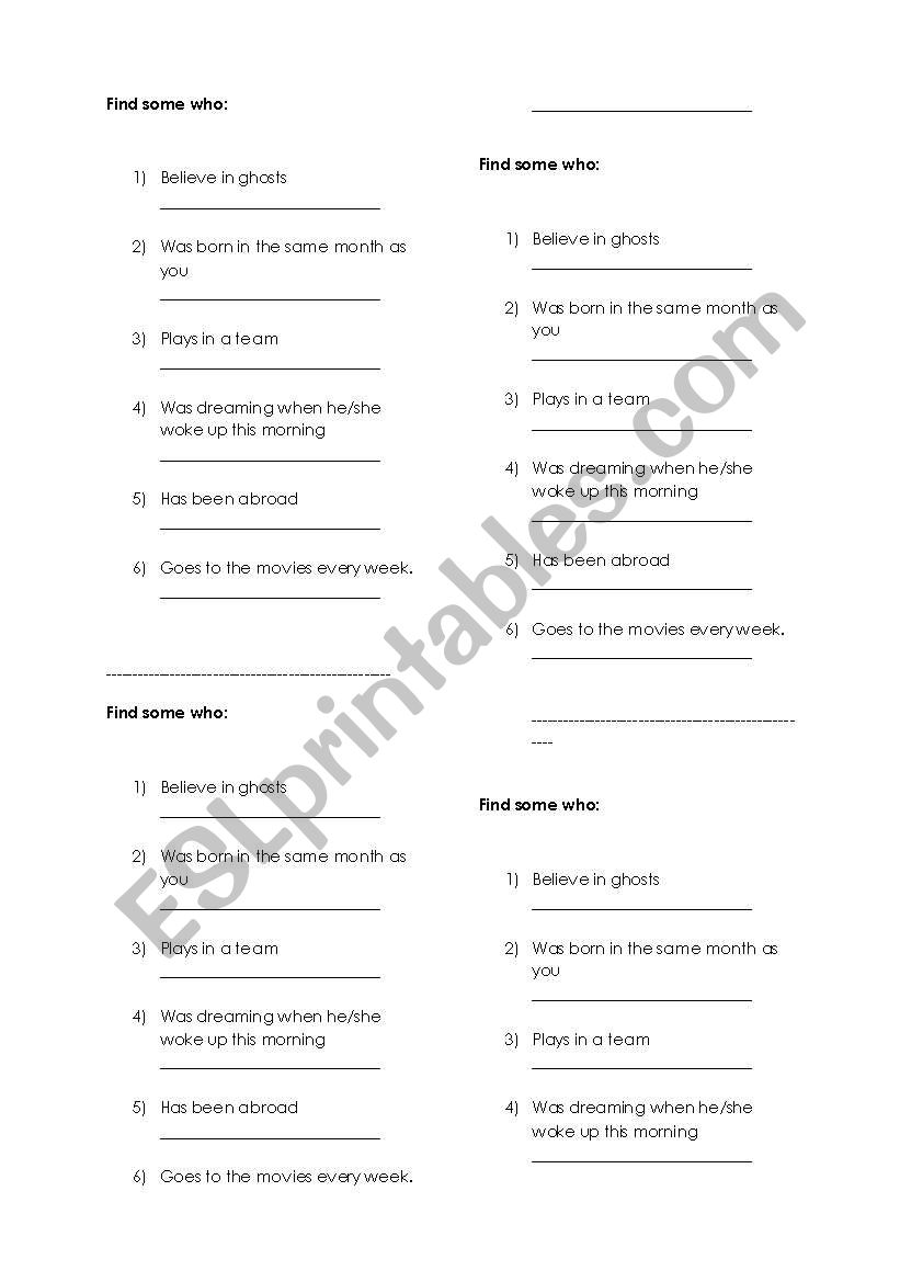 Warm up Zero Class Pre-Intermediate
