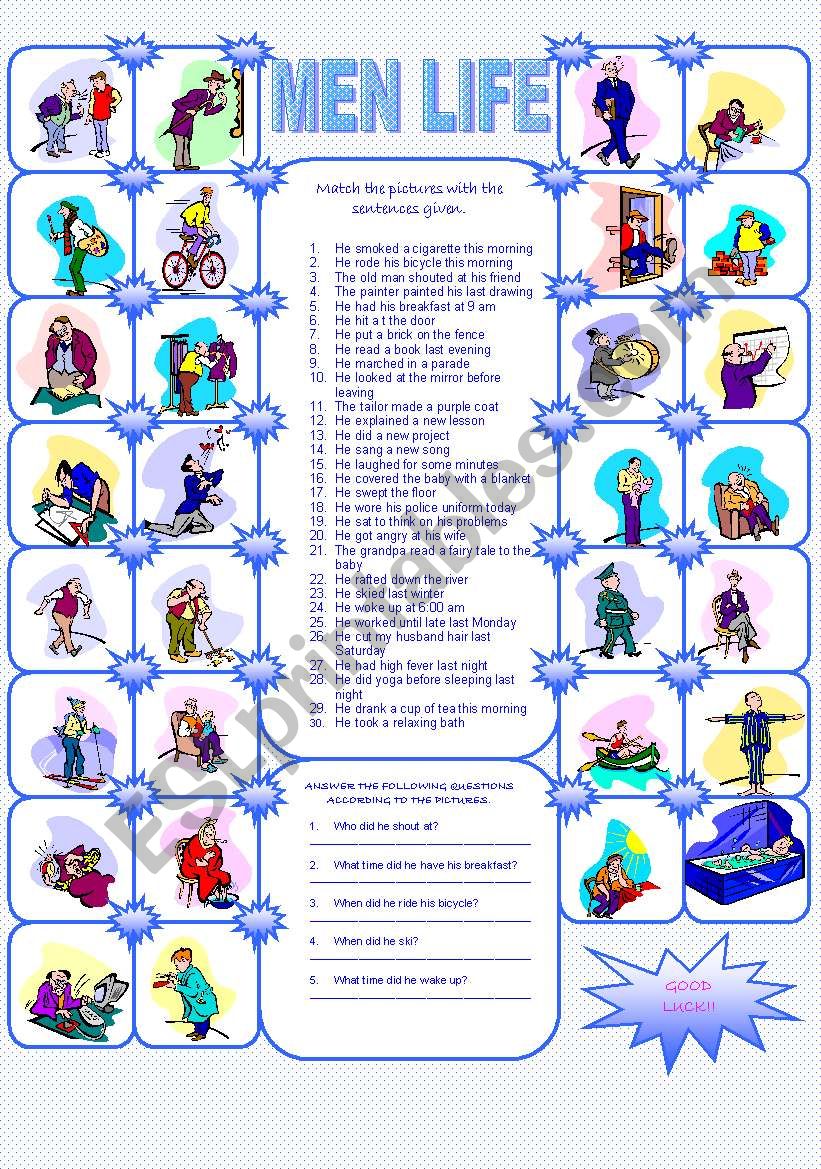 PAST TENSE. PART 2 worksheet