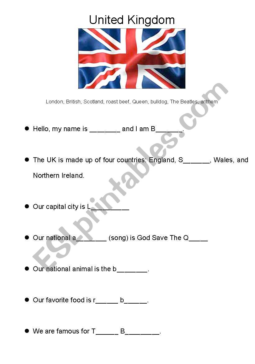 Introduction to the United Kingdom