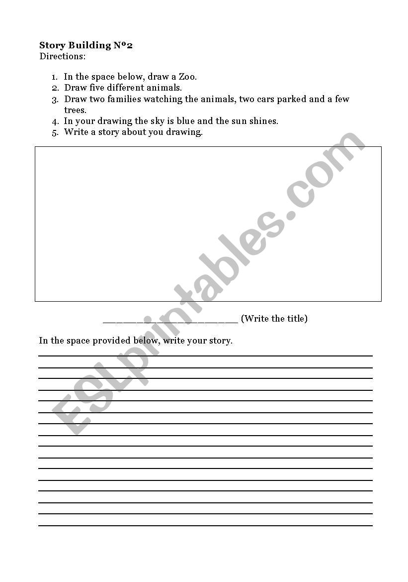 english-worksheets-story-bulding-ii