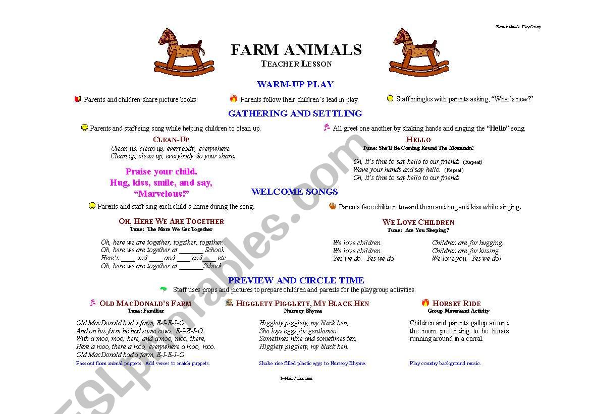 Farm Animals worksheet